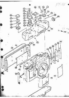 Petri Petriflex FT-EE manual. Camera Instructions.